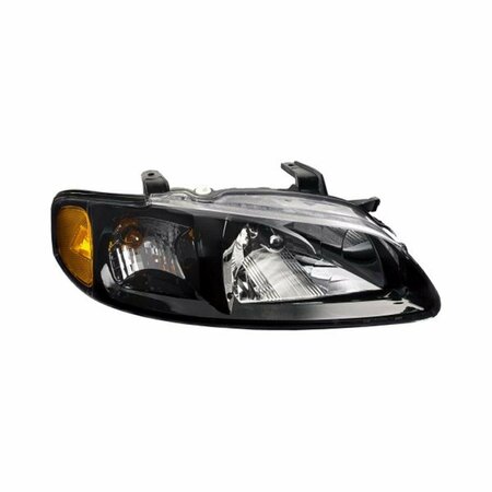 DISFRUTE Composite Right Hand Headlamp Assembly for 2002-2003 SE-R-Spec V & Sentra DI3641085